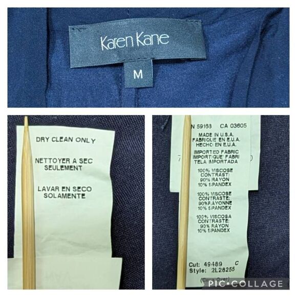 Look Shall We Dance Taupe Gray Sleeveless Waterfall Shawl Vest Cape One Size - Picture 6 of 6